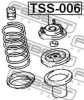 FEBEST TSS-006 Mounting, shock absorbers